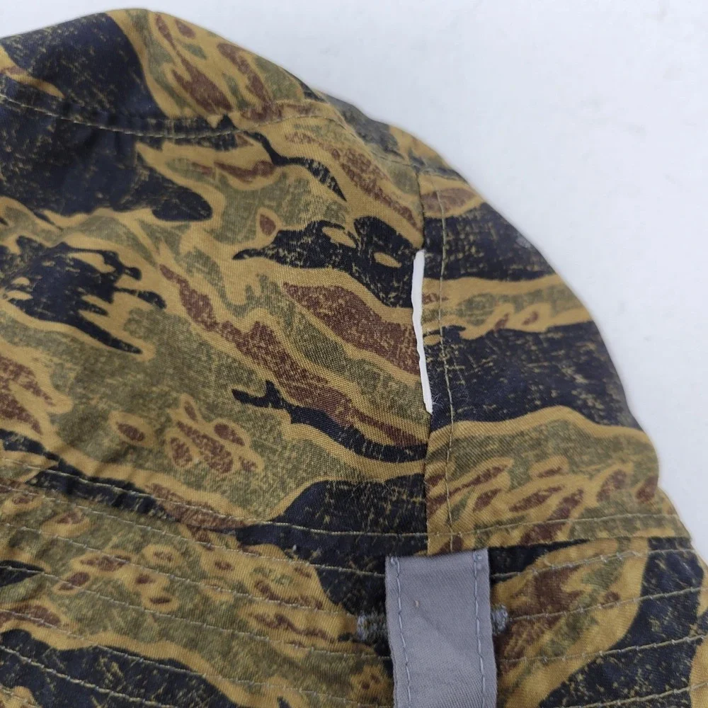 The‎ North Face Bucket Hat Boys One Size Gray Reversible UPF 50 Camo Outdoor Sun